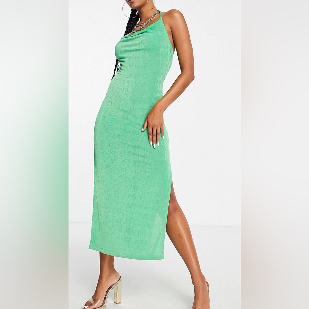 Beach dress green